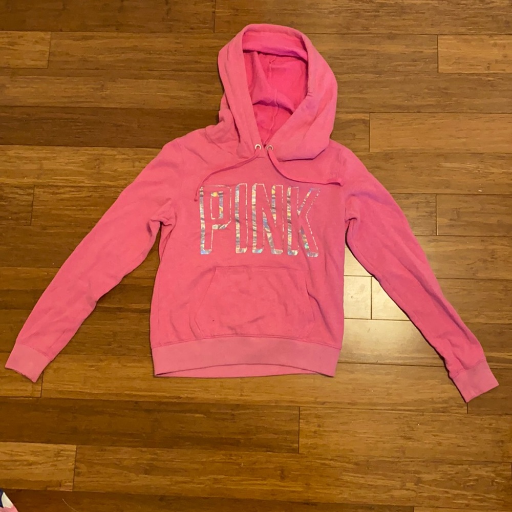 Victoria’s Secret PINK Holographic Sweatshirt Small